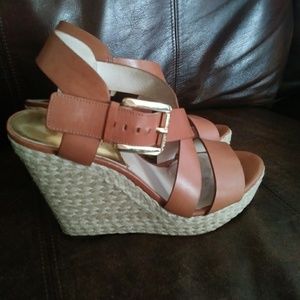 MICHAEL KORS Espadrille Wedged heels Size 7M